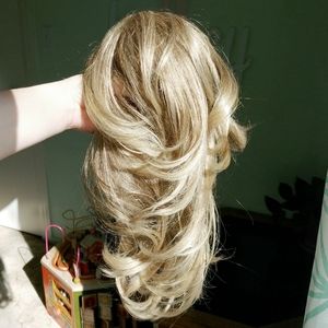 Clip in hair extention | blonde hair